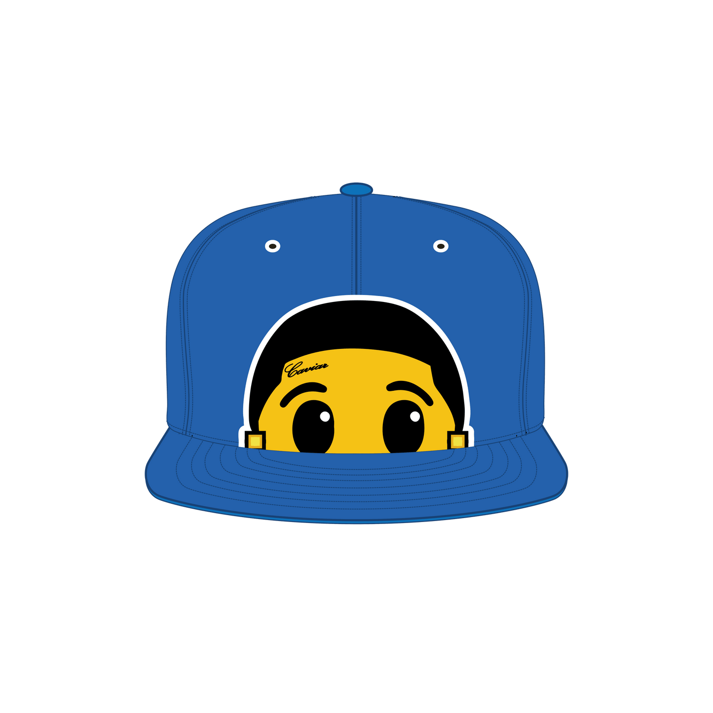 Peekin cap blue